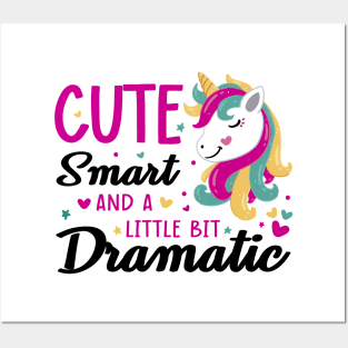 Cute, Smart And A Little Bit Dramatic Light Posters and Art